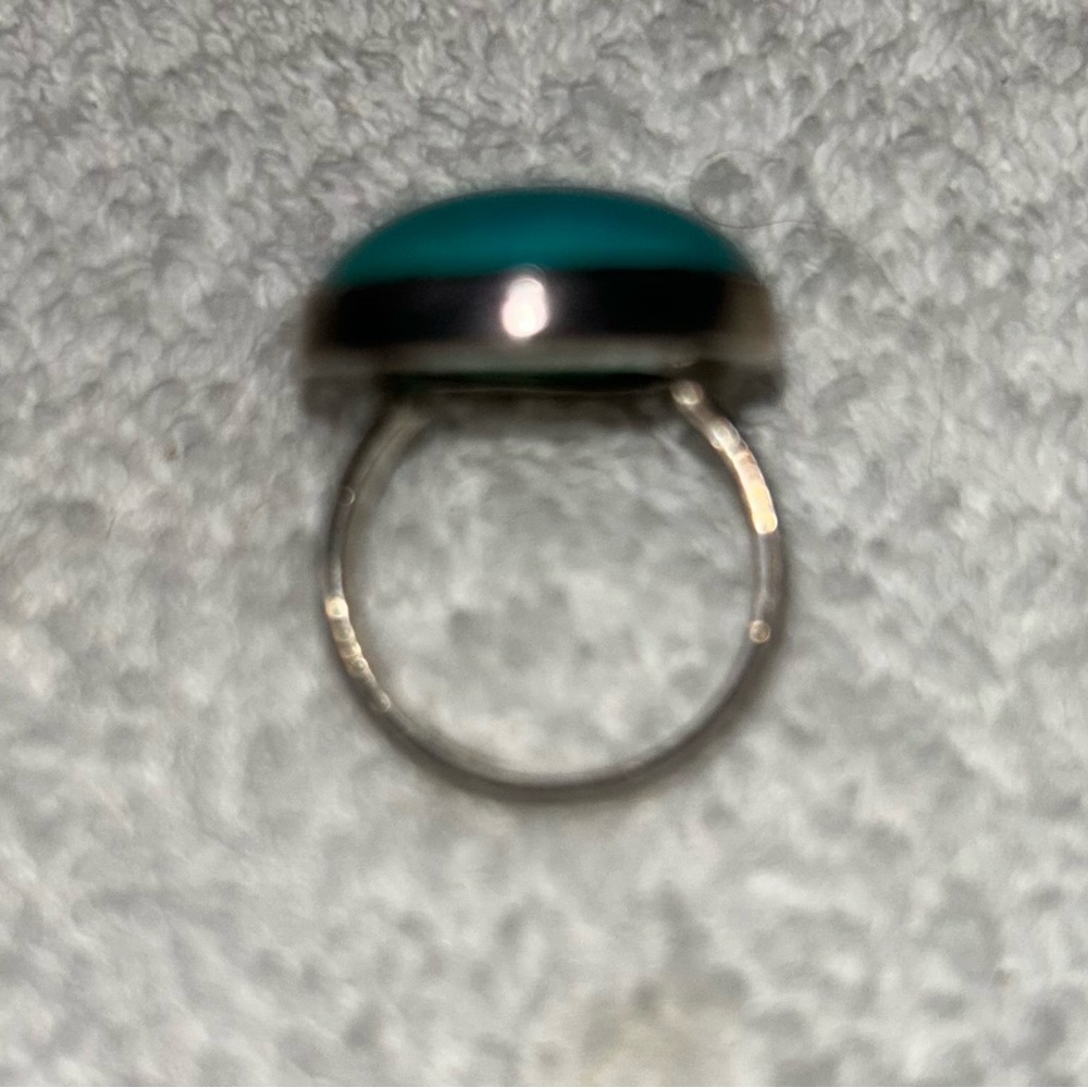 Turquoise Oval Statement Ring - Unbranded Women’s… - image 4